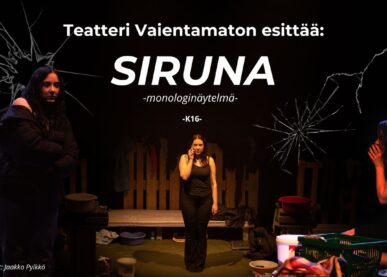 Tekstin Siruna – monologinäytelmän esitys kuva