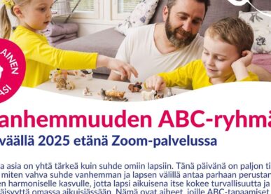 Tekstin Vanhemmuuden ABC -ryhmä kuva