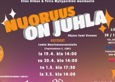 Tekstin Nuoruus on juhla kuva