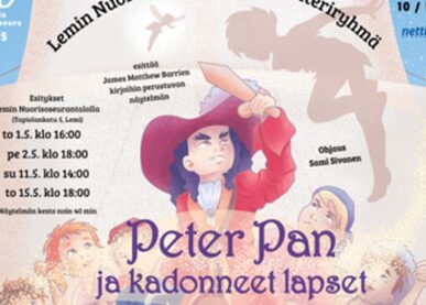 Tekstin Peter Pan Ja kadonneet lapset kuva