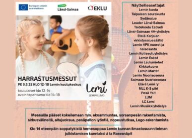 Tekstin Harrastusmessut kuva