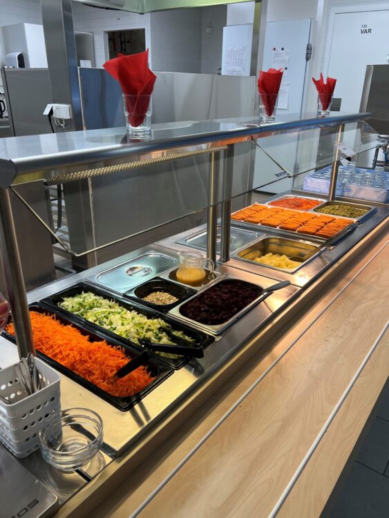 ruokalan salaattilinjasto