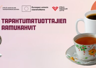 Tekstin Tapahtumatuottajien aamukahvit kuva