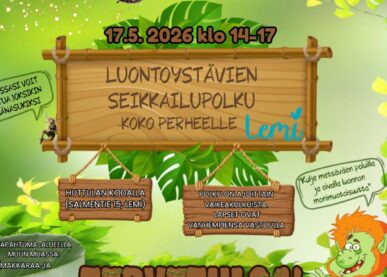 Tekstin Luontoystävien seikkailupolku kuva