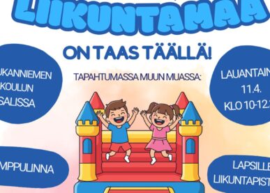 Tekstin Lasten liikuntamaa kuva